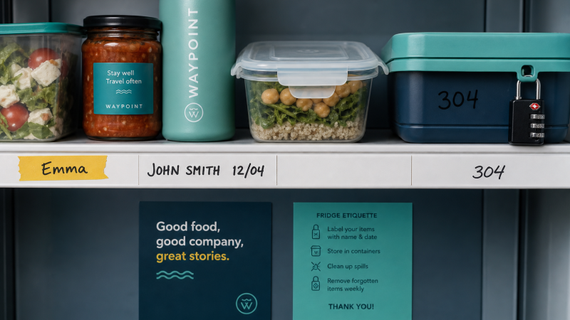 What Hostel Kitchen Labels Reveal About Backpacker Culture Worldwide